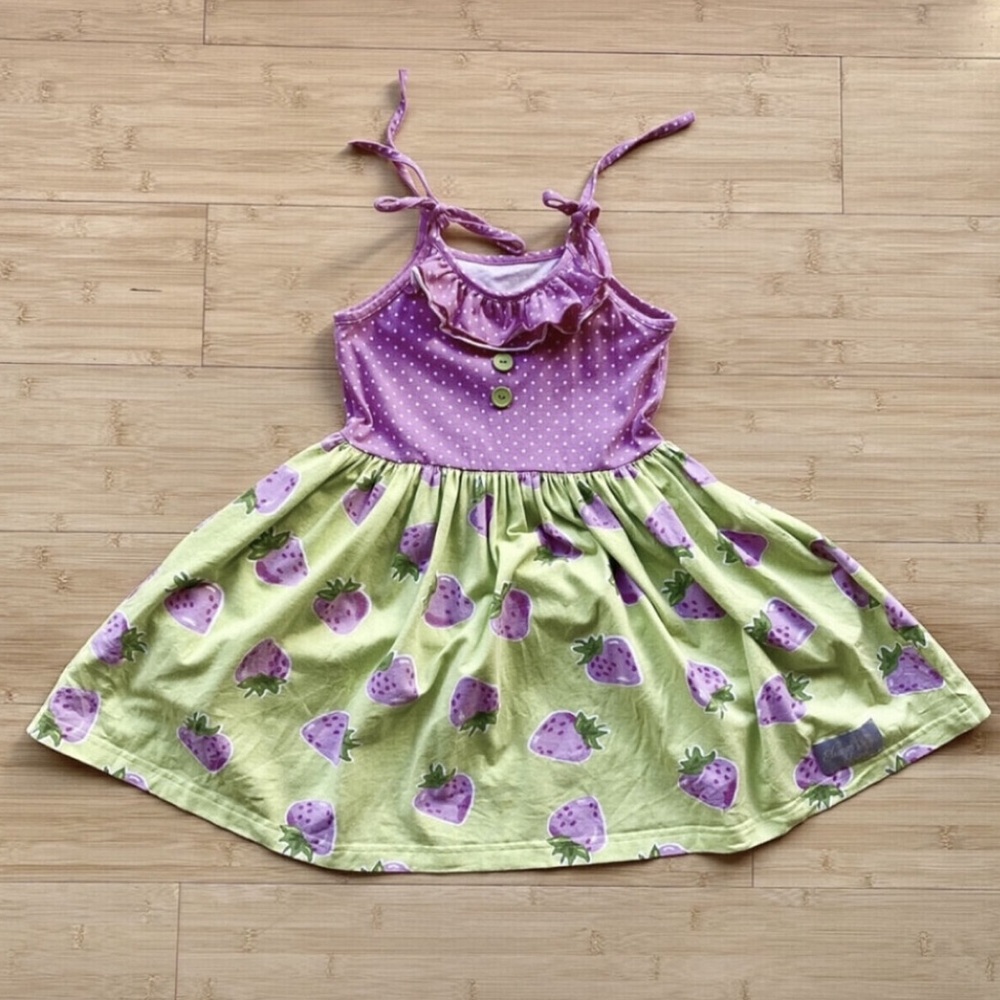 Eleanor Rose Strawberry Dress